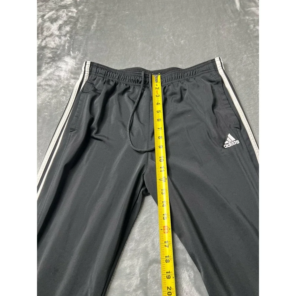 Adidas‎ Sweatpants Men Size XL Black Stripes Classic Comfort Lightweight